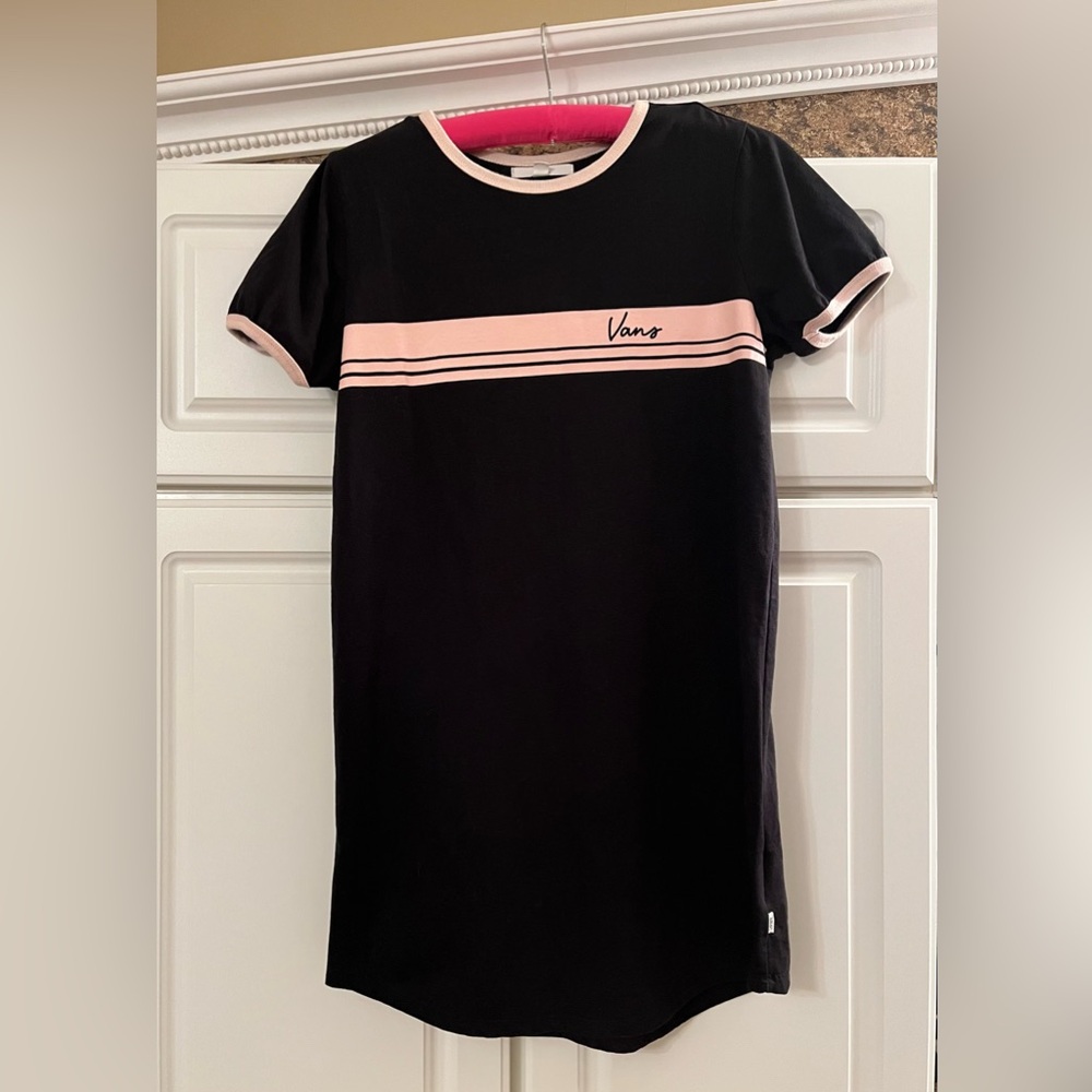 Vans T-Shirt Mini Dress- Size Small